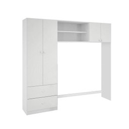 Conjugado Ternura 4 Portas 2 Gavetas Peternella Branco - 1