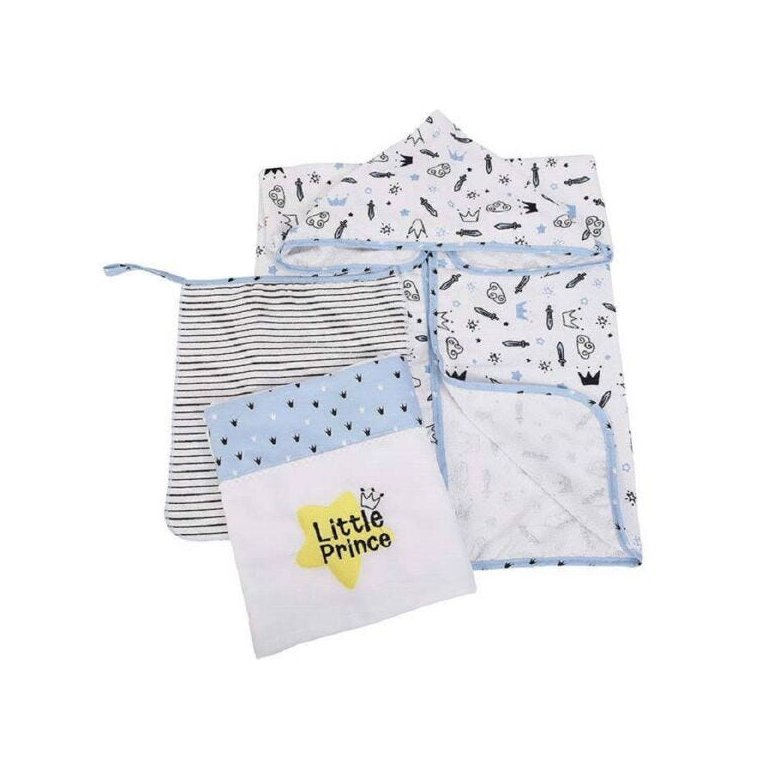 Kit Banho 3 Pc Abb Reininho Encantado Kit Banho 3 Pc Abb Reininho Encantado