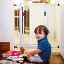 Ver imagem 7 de Grade de Proteção para Porta Kiddo Auto Click - Branca