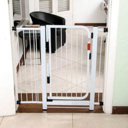 Grade de Proteção para Porta Kiddo Auto Click - Branca - 6