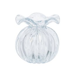 Vaso Trouxinha Cristal Murano Transparente Love P - 1