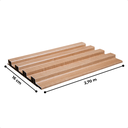 Ver imagem 3 de Kit 20 Painel Ripado 3d 2,70m X 16cm Decorativo