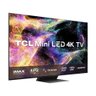 Smart Tv Tcl 65" Qled Mini Led 4k Google Tv Dolby Vision Iq 65c845 - 3