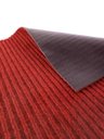 Ver imagem 3 de Tapete Passadeira Poliester, Listrado Antiderrapante 1x2mt Desenho do Tecido: Listrado; Cor:vermelho
