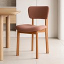 Ver imagem 5 de Kit 02 Cadeiras para Sala de Jantar Cozinha Living Estofada Dara L02 Suede Rosê - Lyam Decor