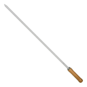 Ver imagem 3 de Kit Conjunto Churrasco 5 Peças Inox Gaucho 3 Espetos 85cm