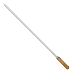 Kit Conjunto Churrasco 5 Peças Inox Gaucho 3 Espetos 85cm - 4