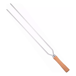 Kit Conjunto Churrasco 5 Peças Inox Gaucho 3 Espetos 85cm - 2