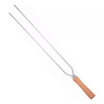 Kit Conjunto Churrasco 5 Peças Inox Gaucho 3 Espetos 85cm - 2