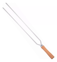 Ver imagem 2 de Kit Conjunto Churrasco 5 Peças Inox Gaucho 3 Espetos 85cm