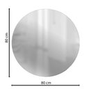 Ver imagem 2 de Espelho Multiuso Lapidado Pendurador 80 Cm Redondo