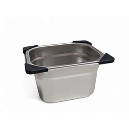 Cuba Gastronômica Inox Gn 1/6 100mm sem Alça Prateada - 2