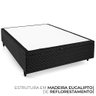 Cama Box Baú Herval Casal Palermo, 74x138x188 cm, Molas Ensacadas - 6