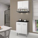Ver imagem 1 de Armário Aéreo de Cozinha 1 Nicho Benin Casa Moderna Movelaria