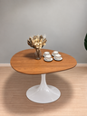 Ver imagem 2 de Mesa Orgânica Zeeta Lin 90x80cm - Saarinen