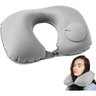 Travesseiro Almofada para Viagem Inflável Máximo Conforto - 2