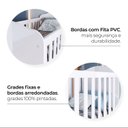 Ver mais imagens de Berço Mini Cama 3 em 1 em MDF Savana Branco Yescasa