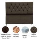 Ver imagem 4 de Cabeceira Cama Box Estofada Queen Size 160 Cm Suede Isabela:marrom