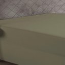 Ver imagem 3 de Lençol com Elástico Casal Nobre 1 Peça Luva de Box 55cm de Altura Malha 100% Algodão - Avelã