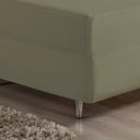 Ver imagem 2 de Lençol com Elástico Casal Nobre 1 Peça Luva de Box 55cm de Altura Malha 100% Algodão - Avelã