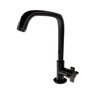 Torneira Cozinha Mesa Bica Móvel Preto 1167 F64 Lorenzetti - 1