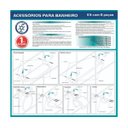 Ver imagem 6 de Kit Banheiro 6 Peças Cromadas Fortti Lorenzetti