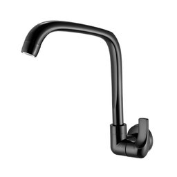 Torneira Cozinha Lorenzetti Parede Bica Alta Fitt Preta - 1