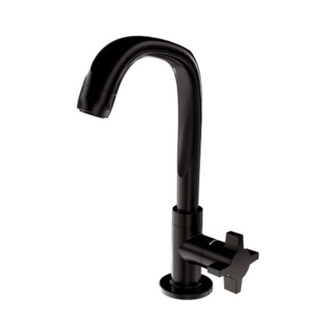 Torneira Lavatório Mesa Fitt Preto 1195 F64 Lorenzetti