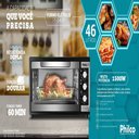 Ver imagem 5 de Forno Elétrico Philco 46 Litros Preto Pfe46p - 220 Volts