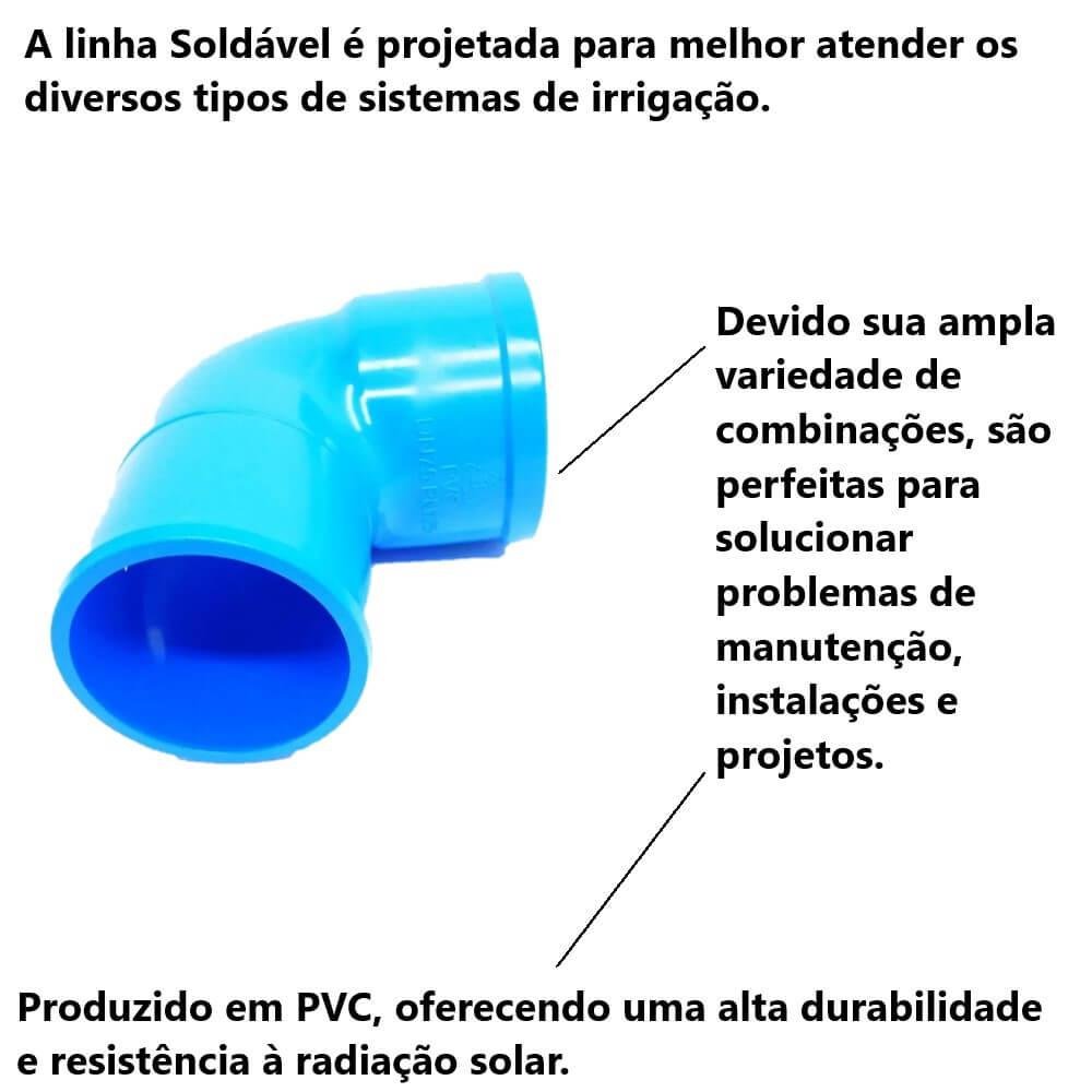 Cotovelo Soldável Irrigação BB DN100 PTI Conexão - 2