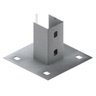 Sapata Externa 4 Furos para Perfilado 38x38 #18/22 - 10 Peças - 1