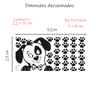 Adesivo Decoração Patinhas Pet Cachorrinho Animais - 2