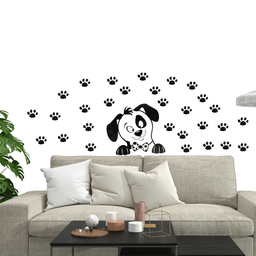 Adesivo Decoração Patinhas Pet Cachorrinho Animais - 5