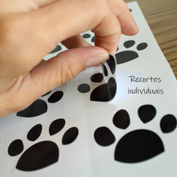 Adesivo Decoração Patinhas Pet Cachorrinho Animais - 3