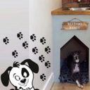 Ver mais imagens de Adesivo Decoração Patinhas Pet Cachorrinho Animais