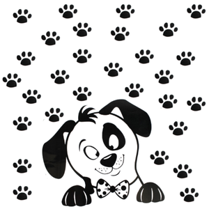 Adesivo Decoração Patinhas Pet Cachorrinho Animais