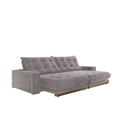 Sofá Retrátil Guaxupé 2,30m 04 Lugares Mola Ensacada Txr