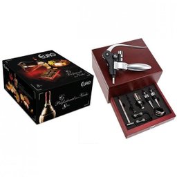 Kit de Vinho 8 Peças Euro Home - 2 Kit de Vinho 8 Peças Euro Home - 2