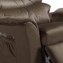 Ver imagem 2 de Poltrona do Papai Retrátil e Reclinável Sued Diamante Grécia Marrom A108