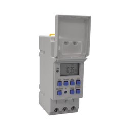 Interruptor Temporizador Digital Trilho DIN LETM4004 Exatron - 2