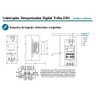 Interruptor Temporizador Digital Trilho DIN LETM4004 Exatron - 4