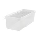Ver mais imagens de Organizador Geladeira Caixa para Legumes Frutas Verduras Tampa Plástico Ordene Cristal