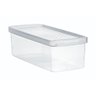 Organizador Geladeira Caixa para Legumes Frutas Verduras Tampa Plástico Ordene Cristal - 5