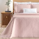 Ver imagem 1 de Conjunto Cama Casal King Size Lory 200 Fios Bordado 100%algodao Verity:rosa