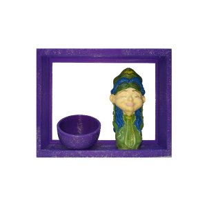 Quadro decorativo 3d vaso decorativo para mini cacto e suculentas