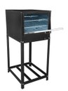 Ver imagem 2 de Forno Cavalete Baixa Pressão Tampa Vidro 85 Litros - Kenok