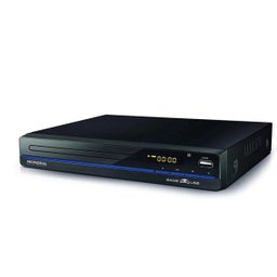 Dvd Mondial Black Line D-21 Preto - Bivolt - 1