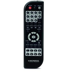 Dvd Mondial Black Line D-21 Preto - Bivolt - 2