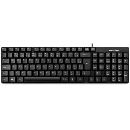 Teclado Básico Multilaser Slim Laser Usb Preto - Tc193 - 1