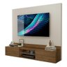 Painel Para TV 75 Polegadas Malbec Off White Conquest Luapa - 2